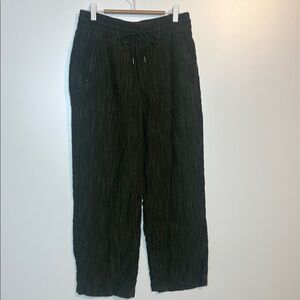 Athleta Retreat Linen High Rise Wide Leg Pant